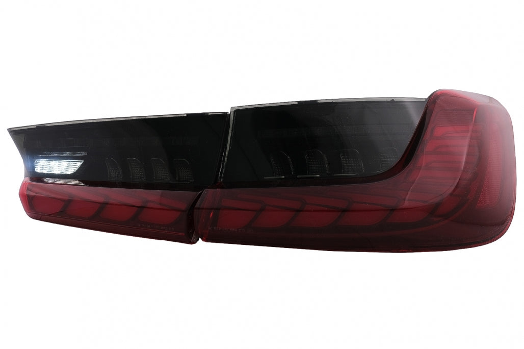 Full LED Taillights Red Smoke for BMW 3 Series G20 G28 M3 G80 Sedan (2018–2022)