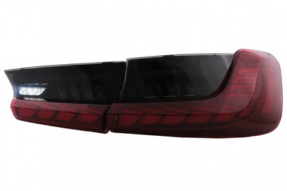 Full LED Taillights Red Smoke for BMW 3 Series G20 G28 M3 G80 Sedan (2018–2022)