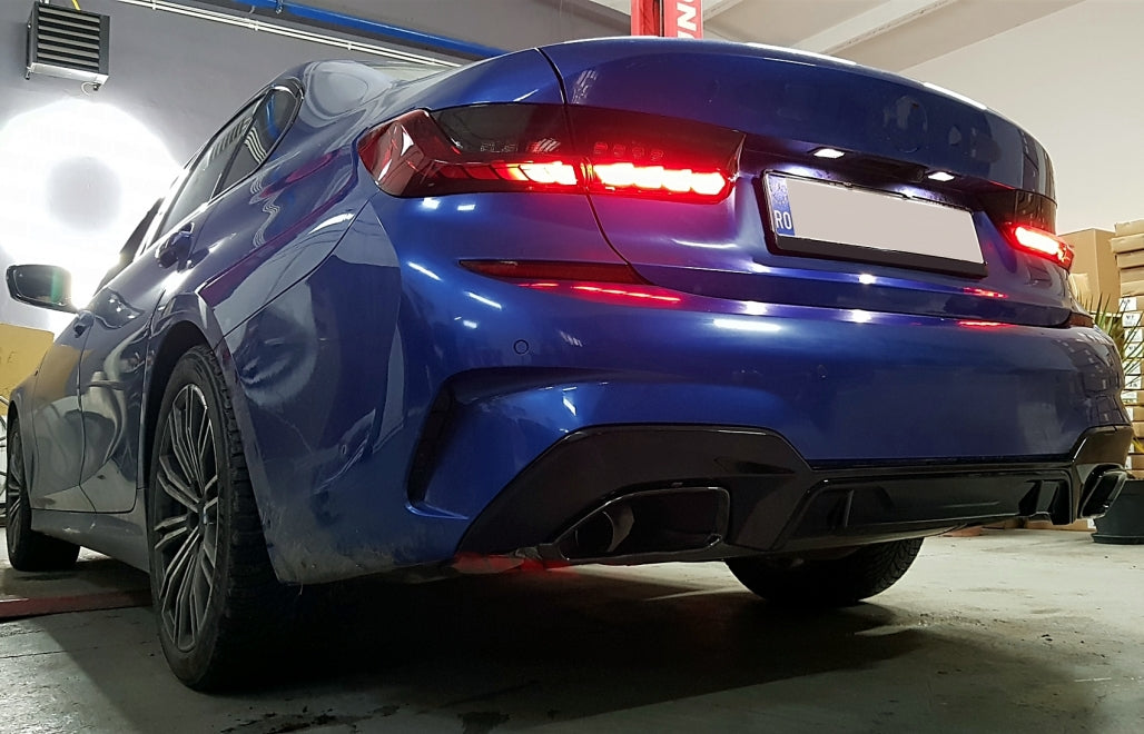Full LED Taillights Red Smoke for BMW 3 Series G20 G28 M3 G80 Sedan (2018–2022)