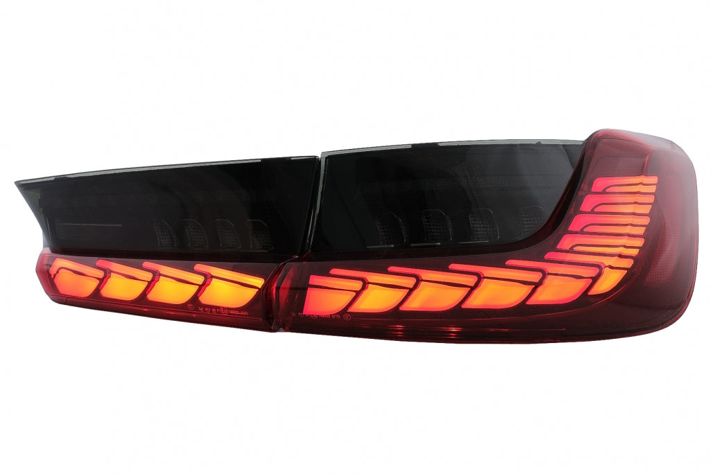 Full LED Taillights Red Smoke for BMW 3 Series G20 G28 M3 G80 Sedan (2018–2022)