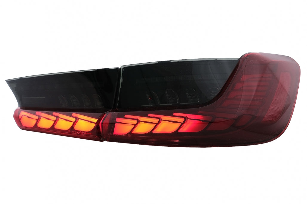 Full LED Taillights Red Smoke for BMW 3 Series G20 G28 M3 G80 Sedan (2018–2022)