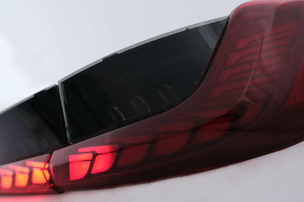 Full LED Taillights Red Smoke for BMW 3 Series G20 G28 M3 G80 Sedan (2018–2022)
