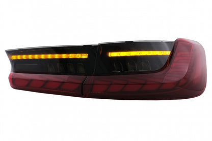 Full LED Taillights Red Smoke for BMW 3 Series G20 G28 M3 G80 Sedan (2018–2022)
