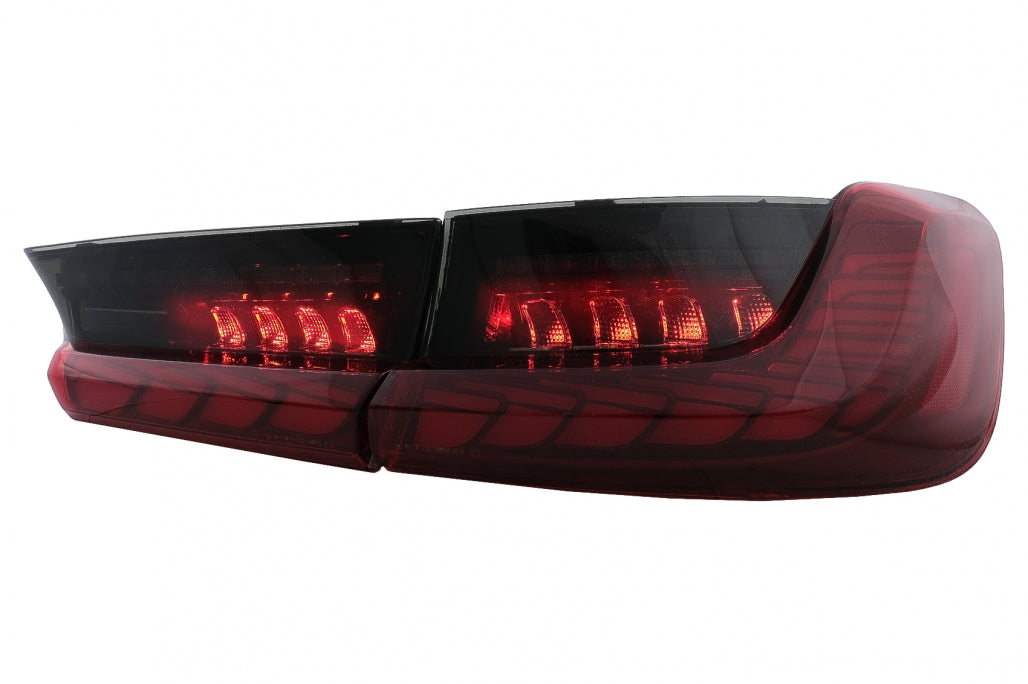 Full LED Taillights Red Smoke for BMW 3 Series G20 G28 M3 G80 Sedan (2018–2022)