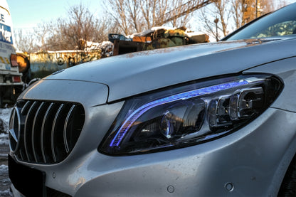 Full Multibeam LED Headlights for Mercedes C-Class W205 S205 (2014–2018) LHD