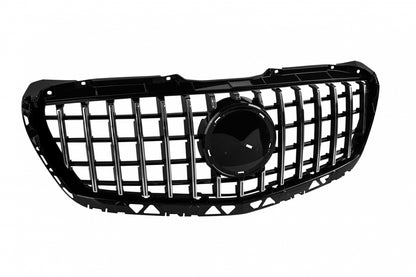 GT Style Front Grille Chrome Black for Mercedes Sprinter W906 (2014–2017)