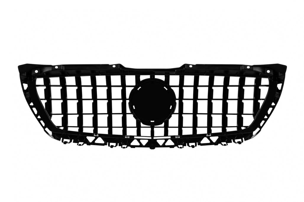 GT Style Front Grille Chrome Black for Mercedes Sprinter W906 (2014–2017)
