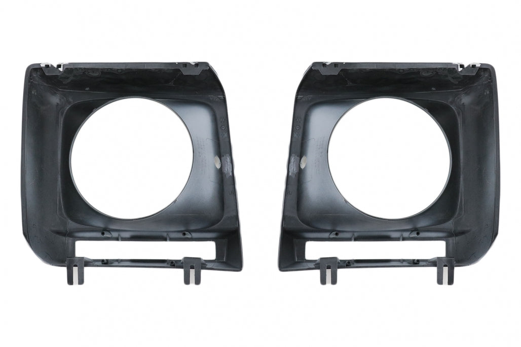 Headlight Covers with LED DRL G65 Design Chrome for Mercedes G-Class W463 (2002–2018)