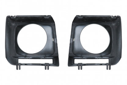 Headlight Covers with LED DRL G65 Design Chrome for Mercedes G-Class W463 (2002–2018)