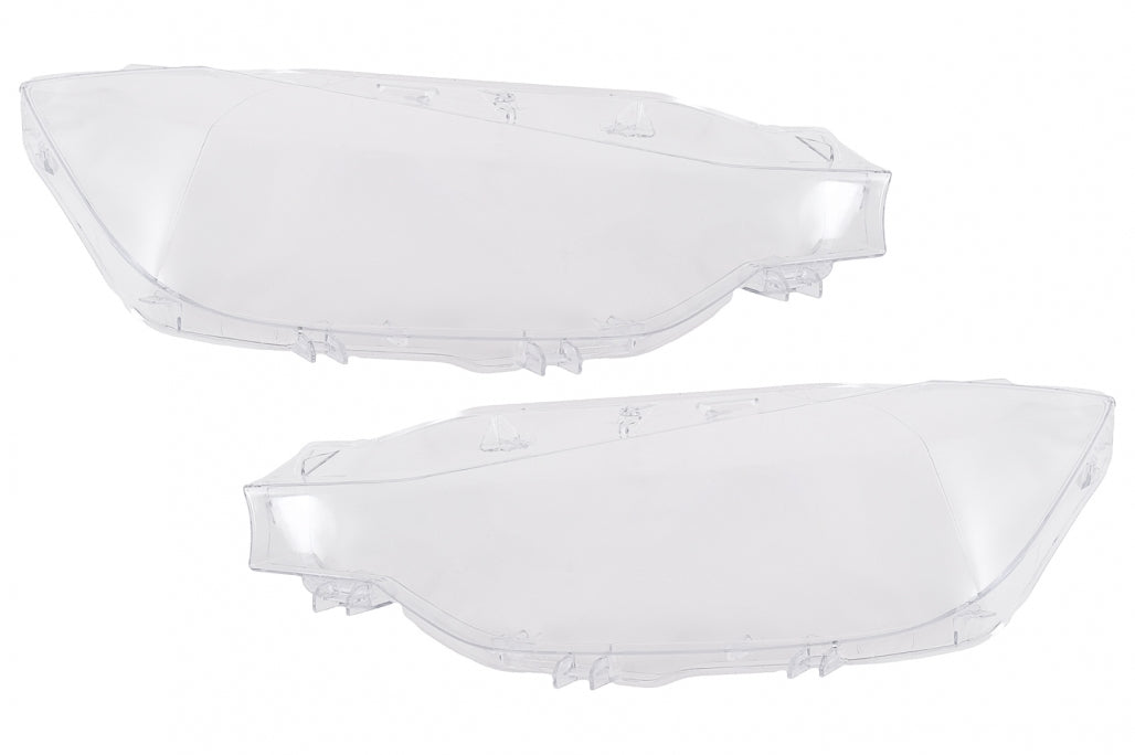 Headlight Lens Glass Set Clear for BMW 3 Series F30 F31 LCI (2015–2019)