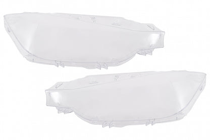 Headlight Lens Glass Set Clear for BMW 3 Series F30 F31 LCI (2015–2019)
