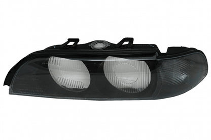 Headlight Lens Left Side Smoke Grey for BMW 5 Series E39 (1995–2000)