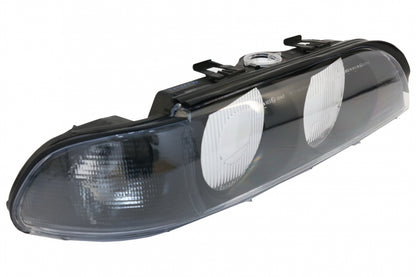 Headlight Lens Right Side Smoke Grey for BMW 5 Series E39 (1995–2000)