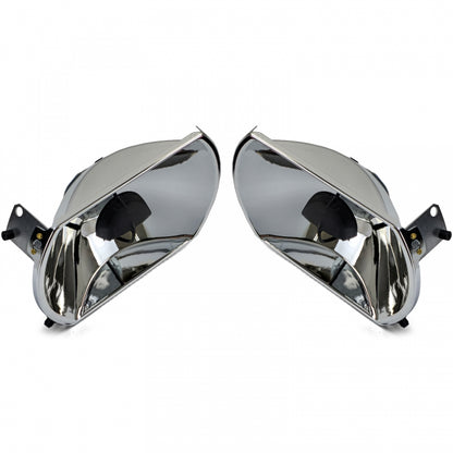 Headlight Reflectors Set Manual Adjustment 6-Pin for Mercedes R107 SL  C107 SLC (1971–1989)