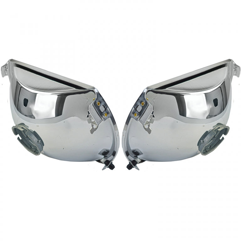 Headlight Reflectors Set with Adjustment 5-Pin for Mercedes R107 SL  C107 SLC (1985–1989)