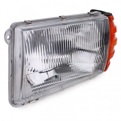 Headlight Set with LWR 5-Pin Right & Left for Mercedes SL R107  SLC C107 (1971–1989)