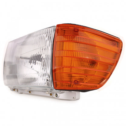 Headlight Set with LWR 5-Pin Right & Left for Mercedes SL R107  SLC C107 (1971–1989)