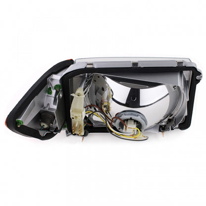 Headlight Set without LWR 6-Pin Right & Left for Mercedes SL R107  SLC C107 (1971–1989)