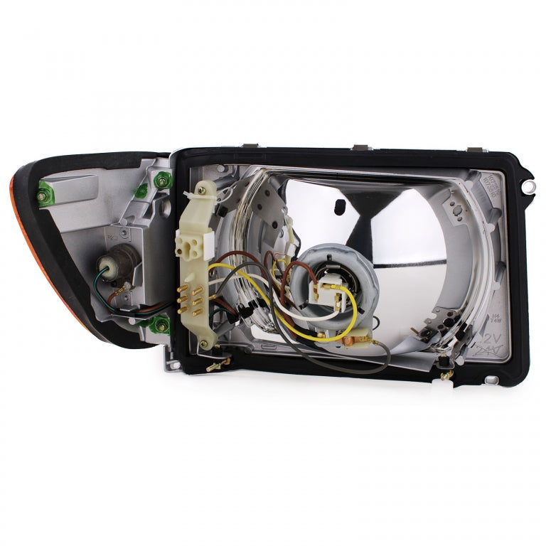 Headlight Set without LWR 6-Pin Right & Left for Mercedes SL R107  SLC C107 (1971–1989)