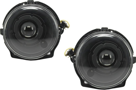 Headlights G65 Design Bi-Xenon Look Black with White LED DRL for Mercedes G-Class W463 (1989–2012)