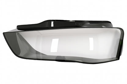 Headlights Lens Glasses Clear for Audi A4 B8.5 8K2 Sedan / Avant (2012–2015)
