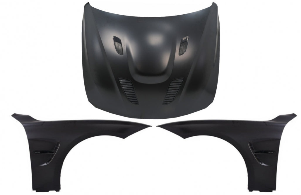 Hood and Front Fenders Kit M3 GTS Look for BMW 3 Series F30 F31 (2011–2019)