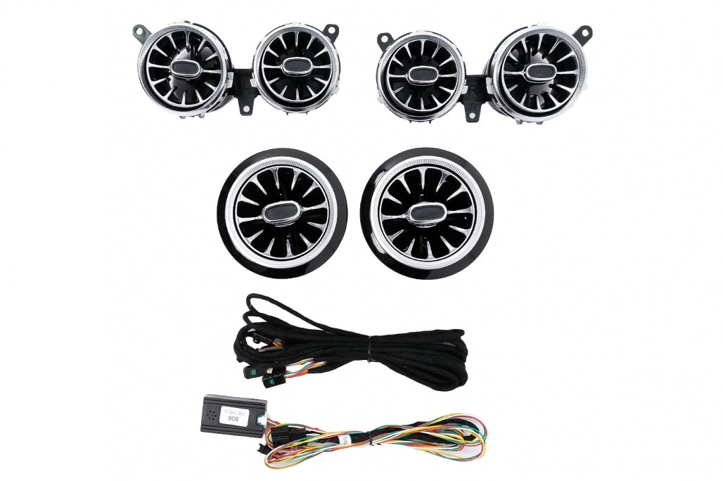 Interior LED Upgrade Kit 64 Colors with Rotary Tweeters for Mercedes E-Class W213 S213 (2016–2019)