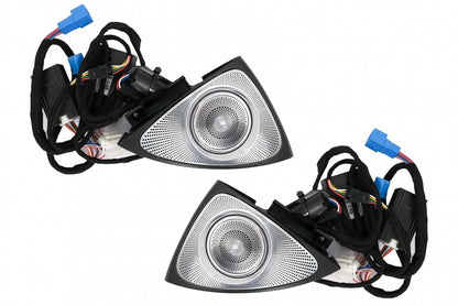 Interior LED Upgrade Kit 64 Colors with Rotary Tweeters for Mercedes E-Class W213 S213 (2016–2019)