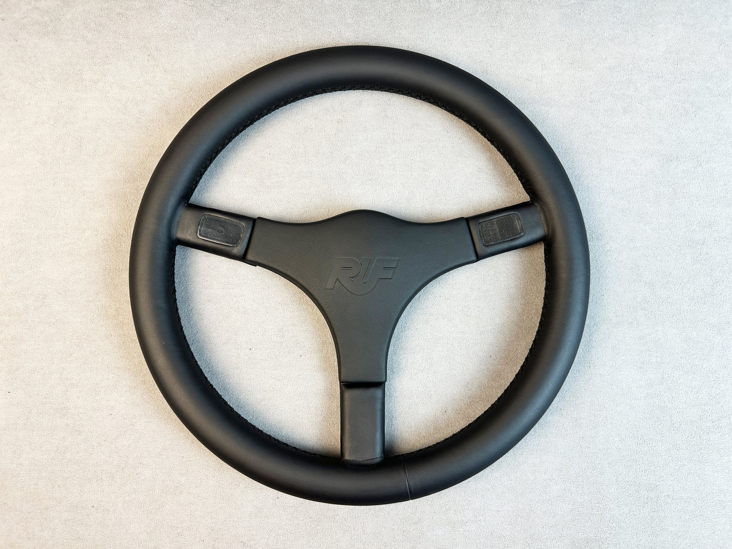 Italvolanti RUF black leather steering wheel for Porsche 911