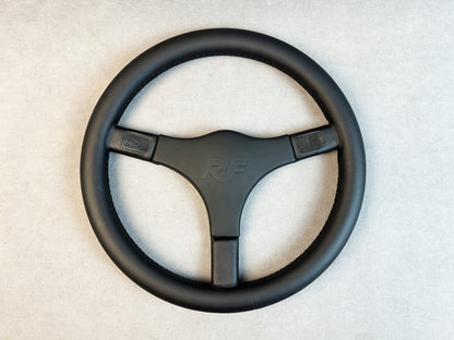 Italvolanti RUF black leather steering wheel for Porsche 911