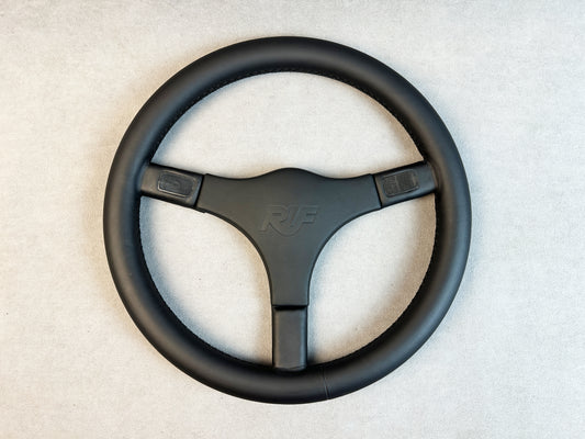 Italvolanti RUF black leather steering wheel for Porsche 911