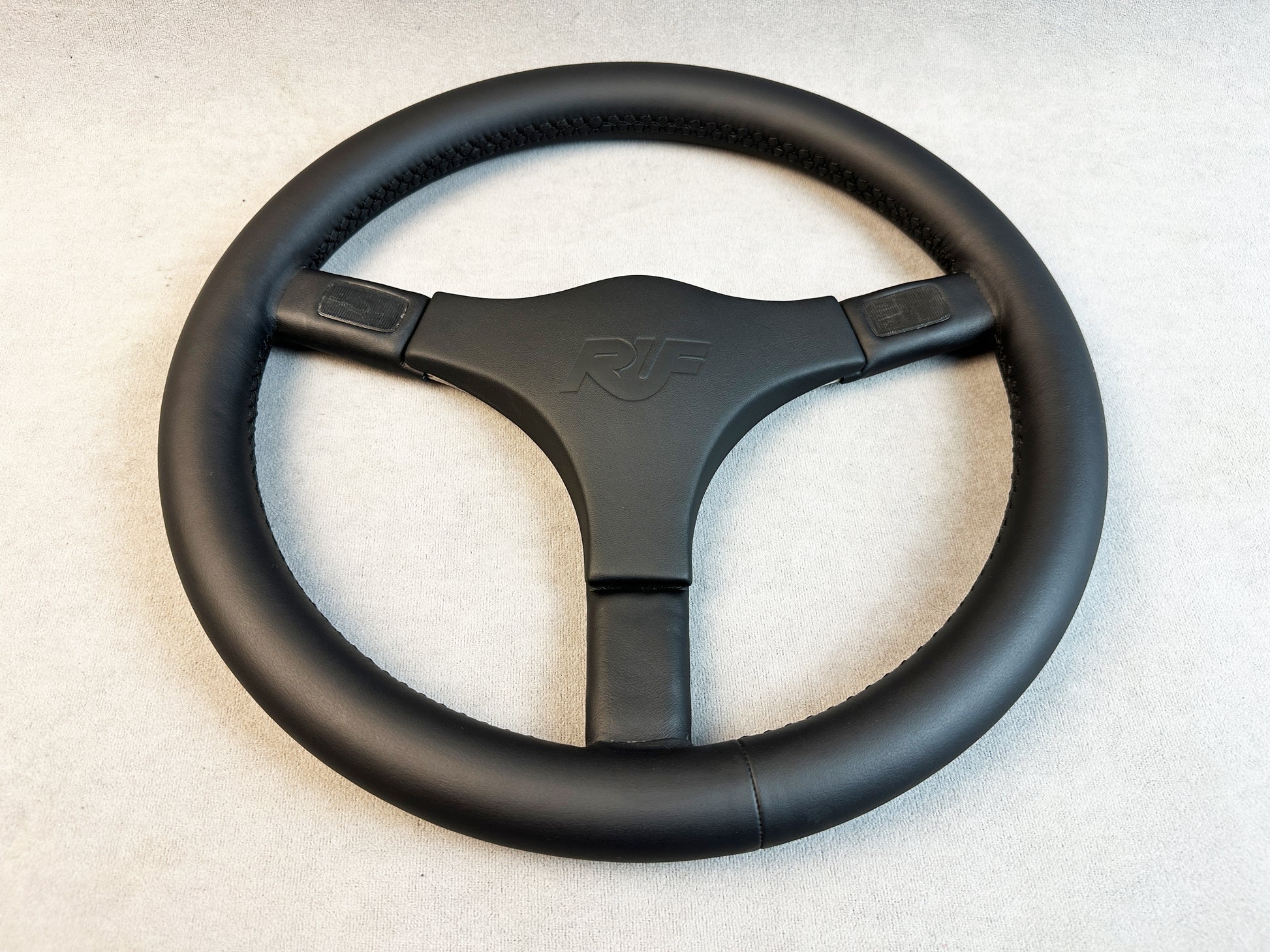 Back view of Italvolanti RUF steering wheel for Porsche