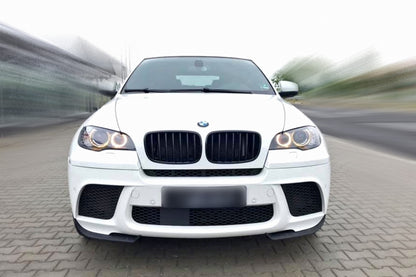 Kidney Grilles Black Lacquer for BMW X5 E70 (2007-2013) X6 E71 (2008-2011)
