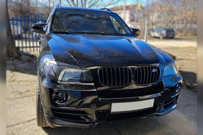 Kidney Grilles Black Lacquer for BMW X5 E70 (2007-2013) X6 E71 (2008-2013)
