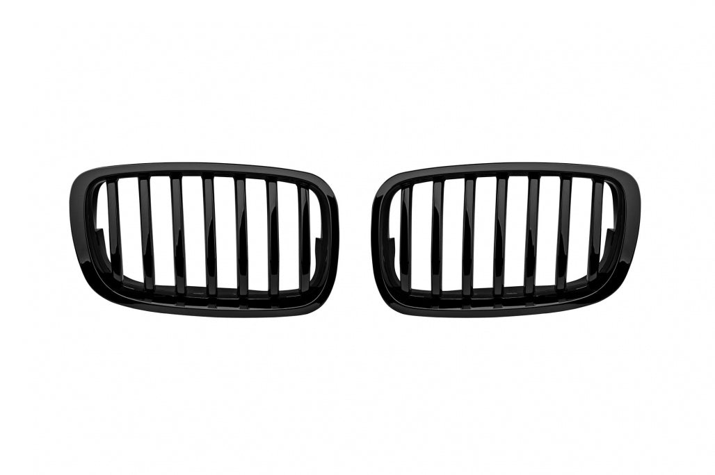 Kidney Grilles Black Lacquer for BMW X6 E71 (2011-2014)