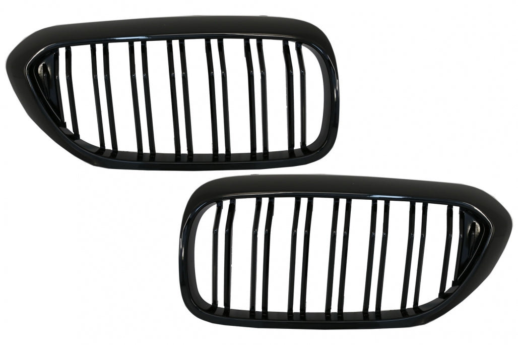 Kidney Grilles Double Stripe M Design Piano Black for BMW 5 Series G30 G31 (2017–2019)