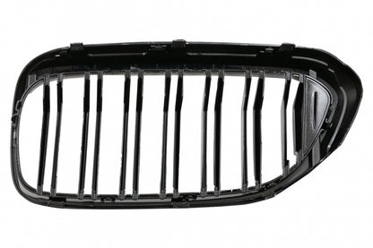 Kidney Grilles Double Stripe M Design Piano Black for BMW 5 Series G30 G31 (2017–2019)