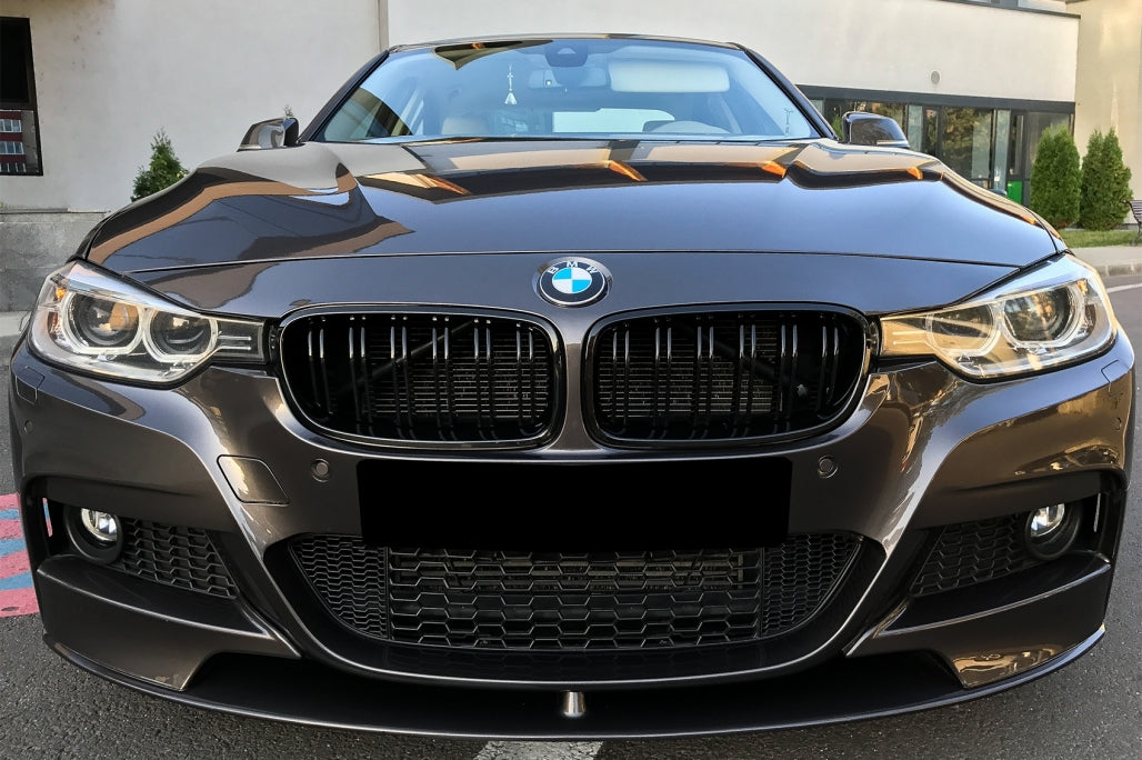 Kidney Grilles Double Stripe M Design for BMW 3 Series F30 F31 (2011–2019)