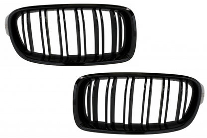Kidney Grilles Double Stripe M Design for BMW 3 Series F30 F31 (2011–2019)