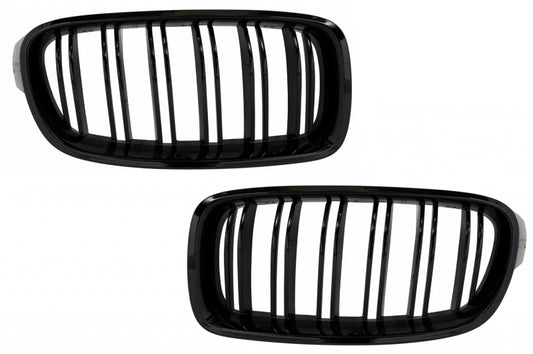 Kidney Grilles Double Stripe M Design for BMW 3 Series F30 F31 (2011–2019)