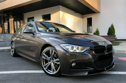 Kidney Grilles Double Stripe M Design for BMW 3 Series F30 F31 (2011–2019)