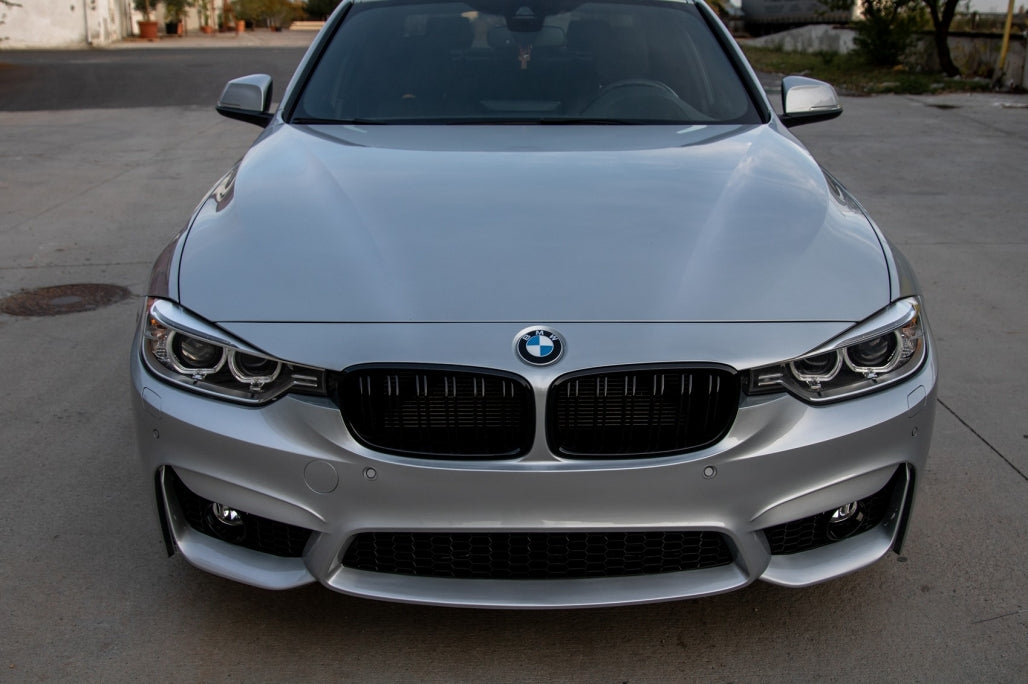 Kidney Grilles Double Stripe M Design for BMW 3 Series F30 F31 (2011–2019)