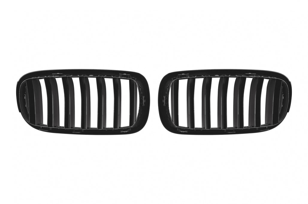 Kidney Grilles Matte Black for BMW X5 F15 (2013-2018) X6 F16 (2014-2019)