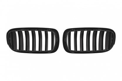 Kidney Grilles Matte Black for BMW X5 F15 (2013-2018) X6 F16 (2014-2019)