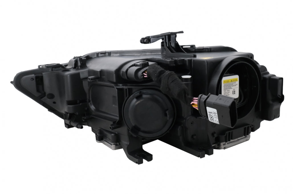 LED DRL Headlights Black for Audi A4 B8.5 Facelift Xenon (2012–2015)