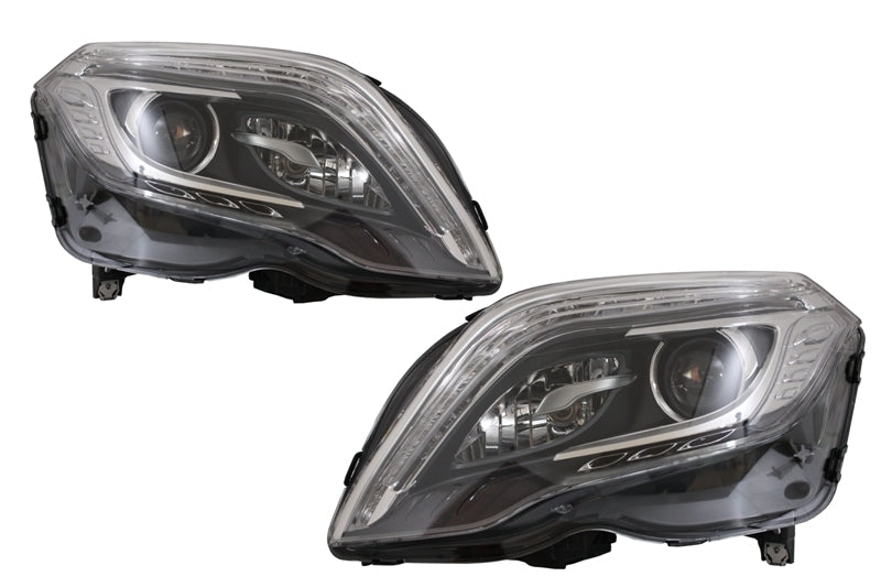 LED DRL Headlights Facelift Design for Mercedes GLK X204 (2013–2015)