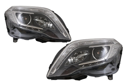 LED DRL Headlights Facelift Design for Mercedes GLK X204 (2013–2015)