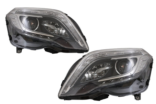 LED DRL Headlights Facelift Design for Mercedes GLK X204 (2013–2015)