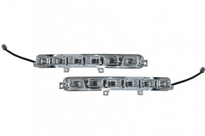 LED DRL Lights for Front Bumper Spoiler Extension for Mercedes G-Class W463 (1989–2017)