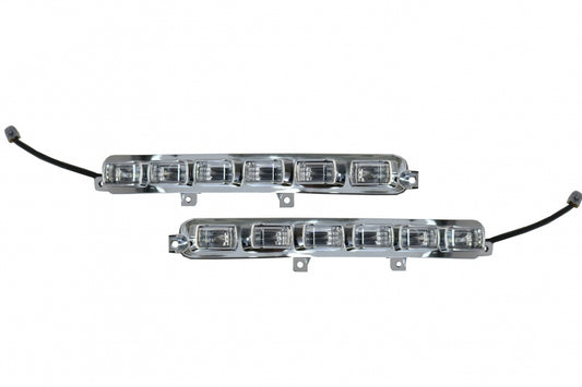 LED DRL Lights for Front Bumper Spoiler Extension for Mercedes G-Class W463 (1989–2017)